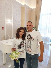 Рязанский ЗАГС показал фото свадеб сентября-2024