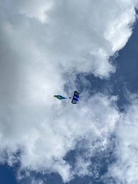 В Рязани День ВДВ отметили показательными выступлениями десантников и прыжками с парашютом