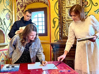 Рязанских младенцев регистрируют в кремле с благословением митрополита Марка