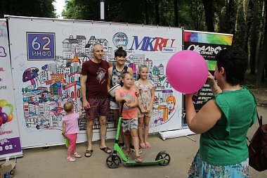 Фото с площадки 62ИНФО на Дне города в ЦПКиО