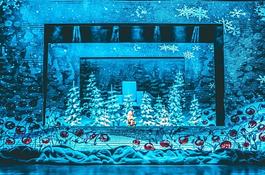 Рязанский театр кукол показал теплую новогоднюю премьеру "Морозко"