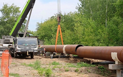 В Рязани продолжается строительство новой тепломагистрали