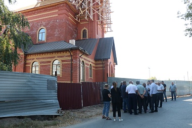 В Недостоеве появится сквер напротив Воскресенского храма