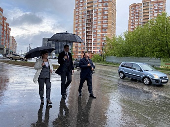 Павел Малков проверил состояние рязанских дорог в центре и Горроще
