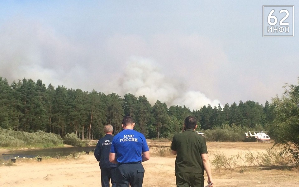 В рязанских лесах 4 класс пожарной опасности сохранится до 30 августа - 62ИНФО