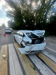 Ребёнок пострадал в массовой аварии на Михайловском шоссе в Рязани