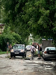Гроза в Рязани: фоторепортаж ущерба - 62ИНФО Гроза в Рязани: фоторепортаж ущерба