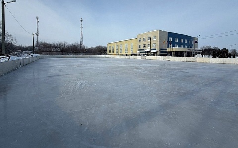 В Спасске открылся каток
