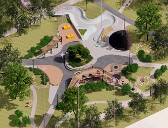 Рязанцам показали проект школьного парка в Шиловском районе