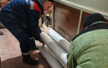 Рязанские теплоэнергетики работают в Херсонской области