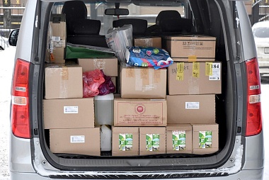 Из Рязани в Курск уехала 64-я группа волонтеров