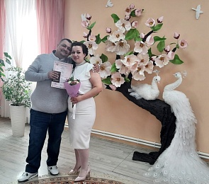 Рязанский ЗАГС показал фото свадеб марта 2024 года