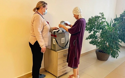 В рязанских больницах организовано выездное голосование