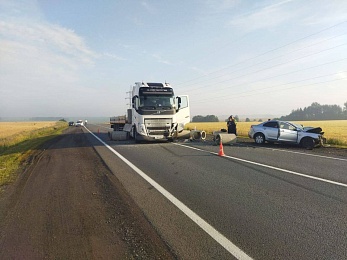 Под Рязанью в ДТП с Mitsubishi Lancer и Volvo погиб водитель, пострадали 3 пассажира