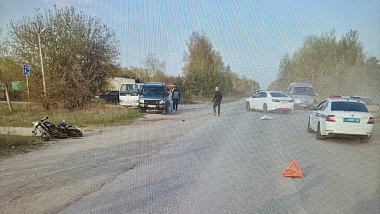 Мотоциклист попал в аварию в Касимове