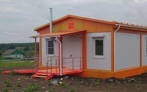 В Сараевском районе возвели здание нового ФАПа
