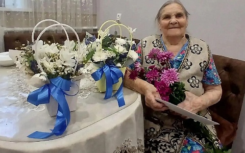 Жительница Рыбновского округа отпраздновала 95-летие