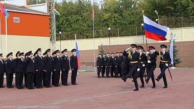 В Рязани присягу приняли 85 первокурсников Рязанского филиала Московского университета МВД