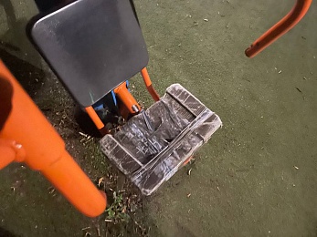 Рязанцы пожаловались на опасную спортплощадку в ЦПКиО