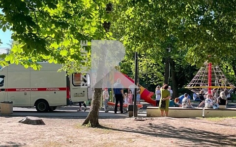 В Рязани ребёнок получил травму на детской площадке