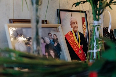 Рязанский ветеран ВОВ Михаил Кузнецов отметил столетие