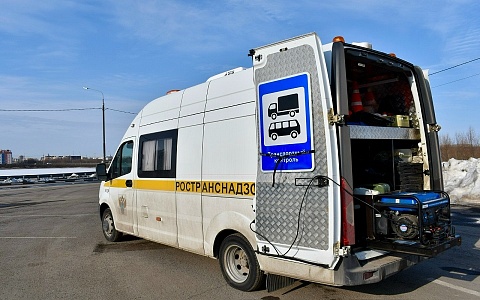 На Солотчинском мосту водителей большегрузов штрафуют за нарушение массы