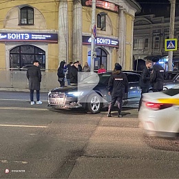 В центре Рязани произошло серьёзное ДТП с участием Audi