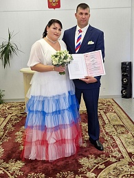 Рязанский ЗАГС показал фото свадеб сентября-2024