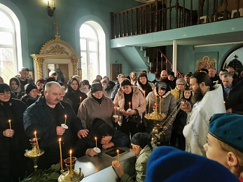 В Михайловском районе простились с 33-летним бойцом СВО 