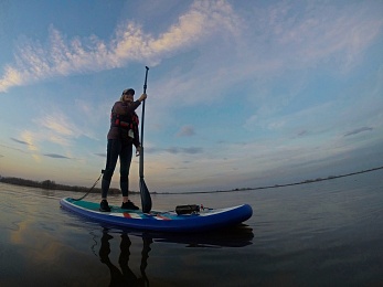 Встань и греби. Первопроходец сапсёрфинга в Рязани — о путешествиях, приключениях и красоте родной природы