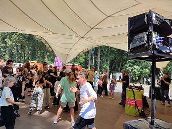 В День молодёжи в Рязани проходят мастер-классы по танцам в различных стилях