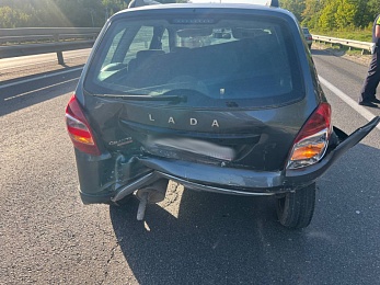 Скорая увезла 11-летнего пострадавшего с места аварии под Рязанью