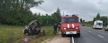 В Шацком районе водитель погибла при столкновении с опорой освещения