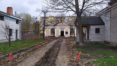 В рязанский Торговый городок проложили электричество