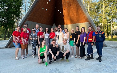 В рязанском парке им. Ю. Гагарина провели акцию по проекту «Вакцина здоровья»