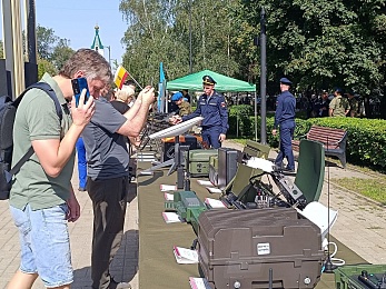 В Рязани прошел патриотический праздник в сквере Маргелова