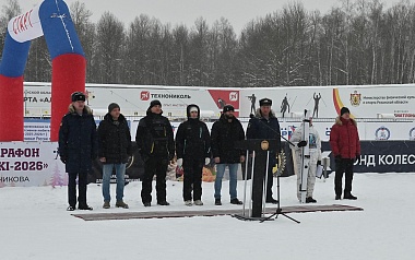 Лыжный марш ВДВ стартовал в Рязанской области