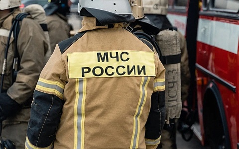 В Рязанской области на пожаре в многоквартирном доме пострадал человек