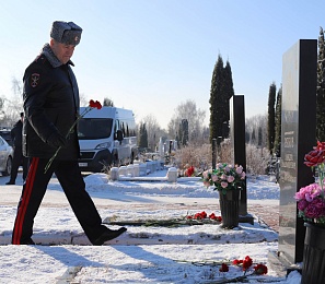 Рязанские силовики почтили память погибших во время службы коллег