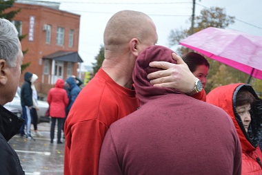 Из Старожиловского района отправили вторую группу мобилизованных из 15 человек