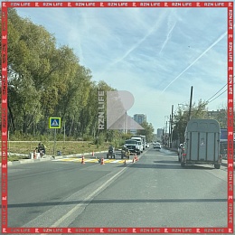 Новый пешеходный переход установили у Рязанской ВДНХ - 62ИНФО Новый пешеходный переход установили у Рязанской ВДНХ