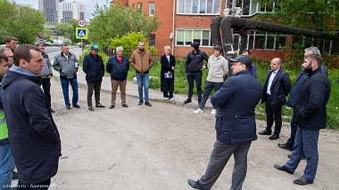 В Рязани состоялось выездное совещание по ремонту дорог 