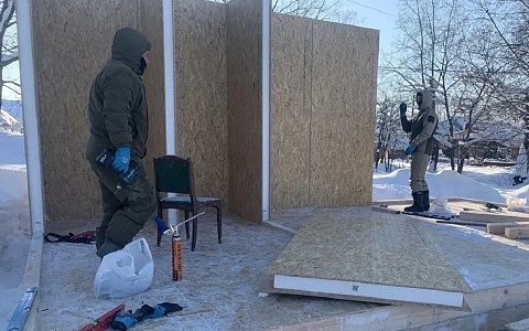 В Солотче строят пункт полиции