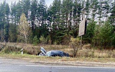 Две пассажирки Daewoo Gentra госпитализированы после ДТП под Пронском