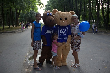 Фото с площадки 62ИНФО на Дне города в ЦПКиО