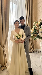 Самые нарядные женихи и невесты: ЗАГС показал фото рязанских свадеб февраля