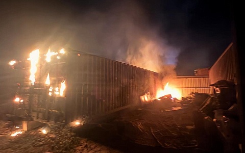 Под Рязанью сожгли технику и базу квадромотошколы