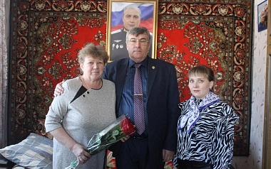 В Ермишинском районе с 8 марта поздравили матерей погибших участников СВО