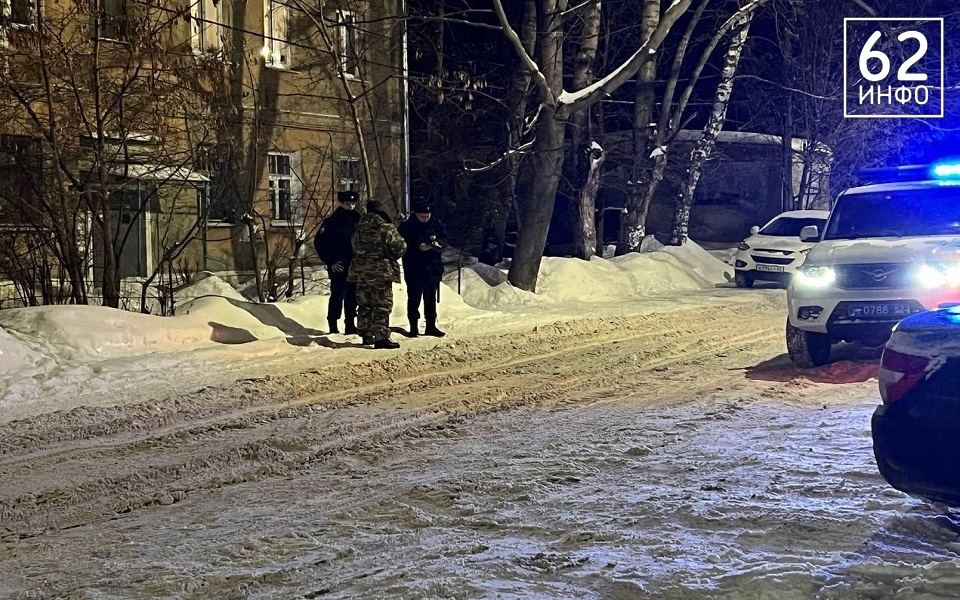 Вечером 16 февраля полицейские массово вышли на улицы Рязани - 62ИНФО