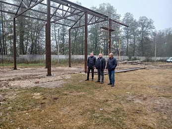 В Касимовском районе ремонтируют летний лагерь «Ласточка»